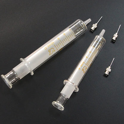 RELIFE 5ml/10ml Glass Flux Syringe – Precision Metal Needle BGA PCB Soldering & Mobile Phone Repair Tool