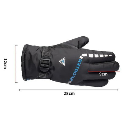 Outdoor Winter Thermal Cycling Gloves – Waterproof, Anti-Slip Ski & Motorcycle Gloves for Men & Women, Warm Sports Gloves