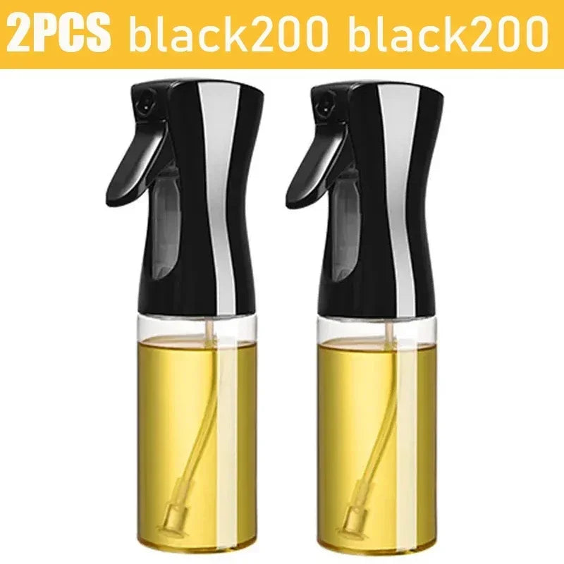 200/300/500ml Oil Spray Bottle – Olive Oil Vinegar Soy Sauce Sprayer Dispenser for Cooking, Baking & Camping