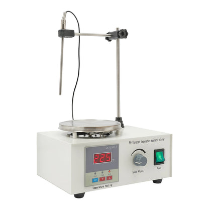 Digital Magnetic Stirrer 250W — Lab Tabletop Heating Plate Mixer, Large Volume, 304 Stainless Steel, 0–2000 RPM