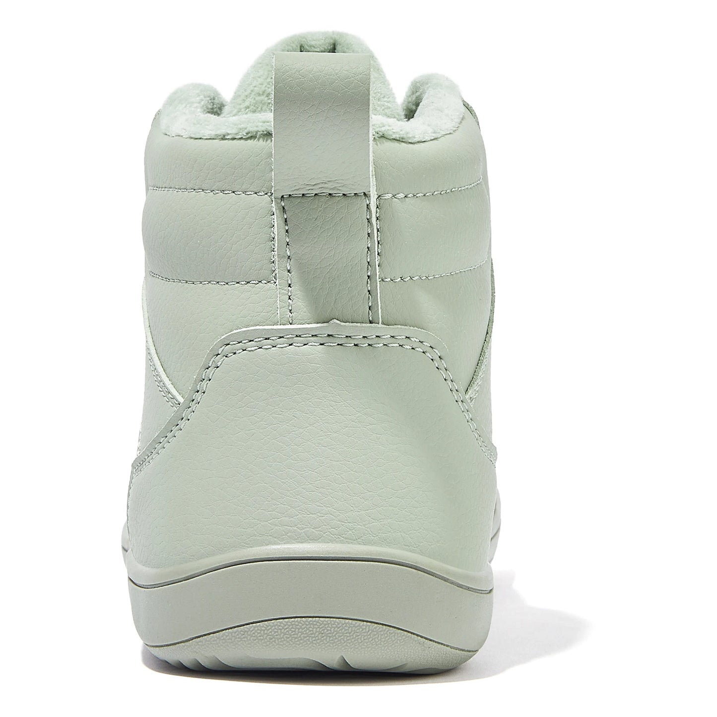 HOBIBEAR Unisex Winter Barefoot Shoes - Faux Fur Lined, Wide Toe Box, Lace-Up Ankle Sneakers in Artificial Leather