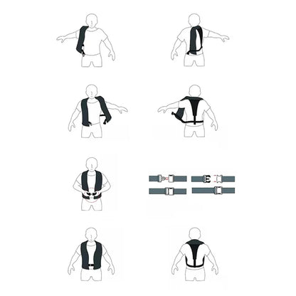 Automatic Inflatable Life Jacket – Professional Swimming, Fishing, Kayak & Water Sports Safety Vest
