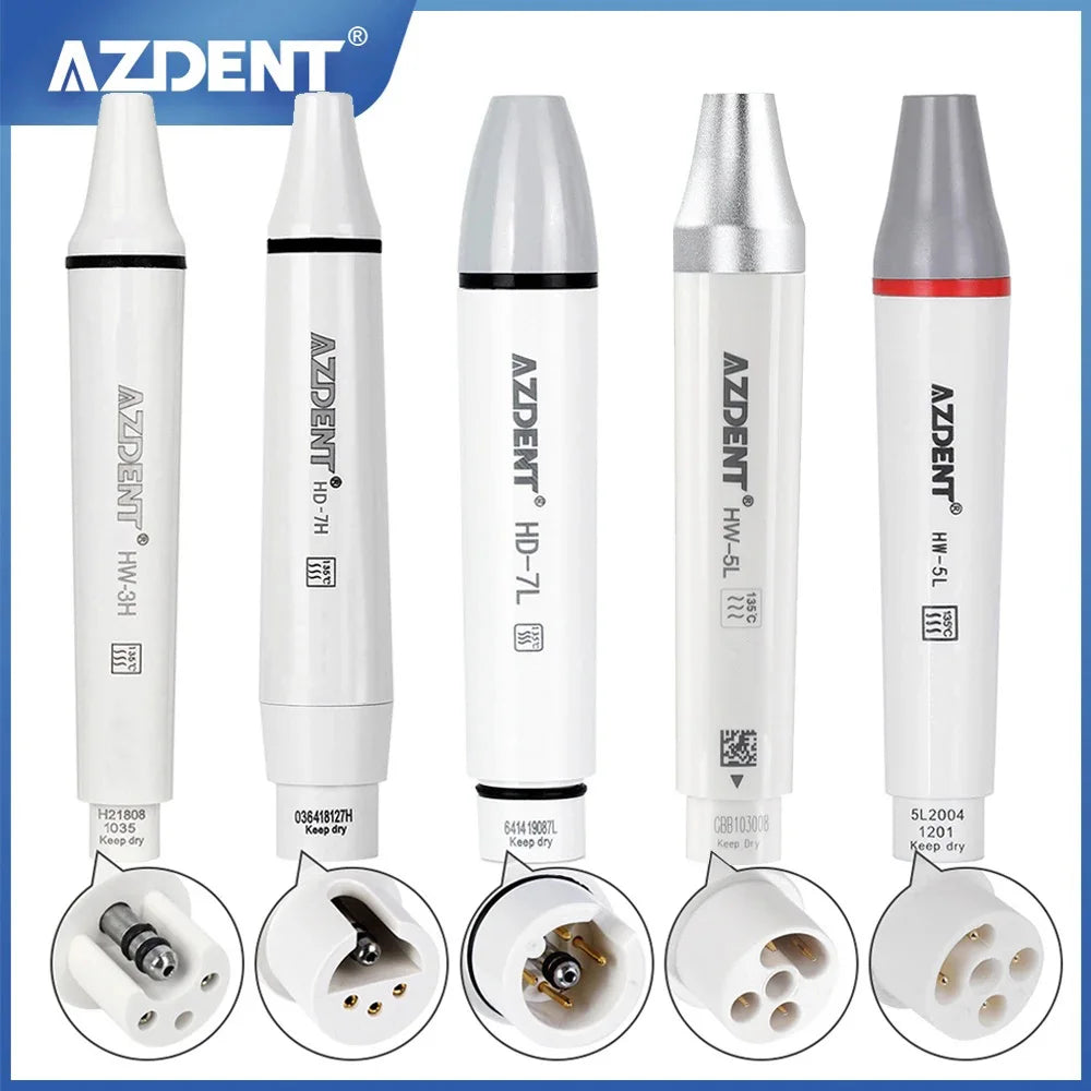 AZDENT Ultrasonic Piezo Scaler Handpiece – Compatible with SATELEC, DTE, WOODPECKER, EMS, VRN, 135° Sterilized