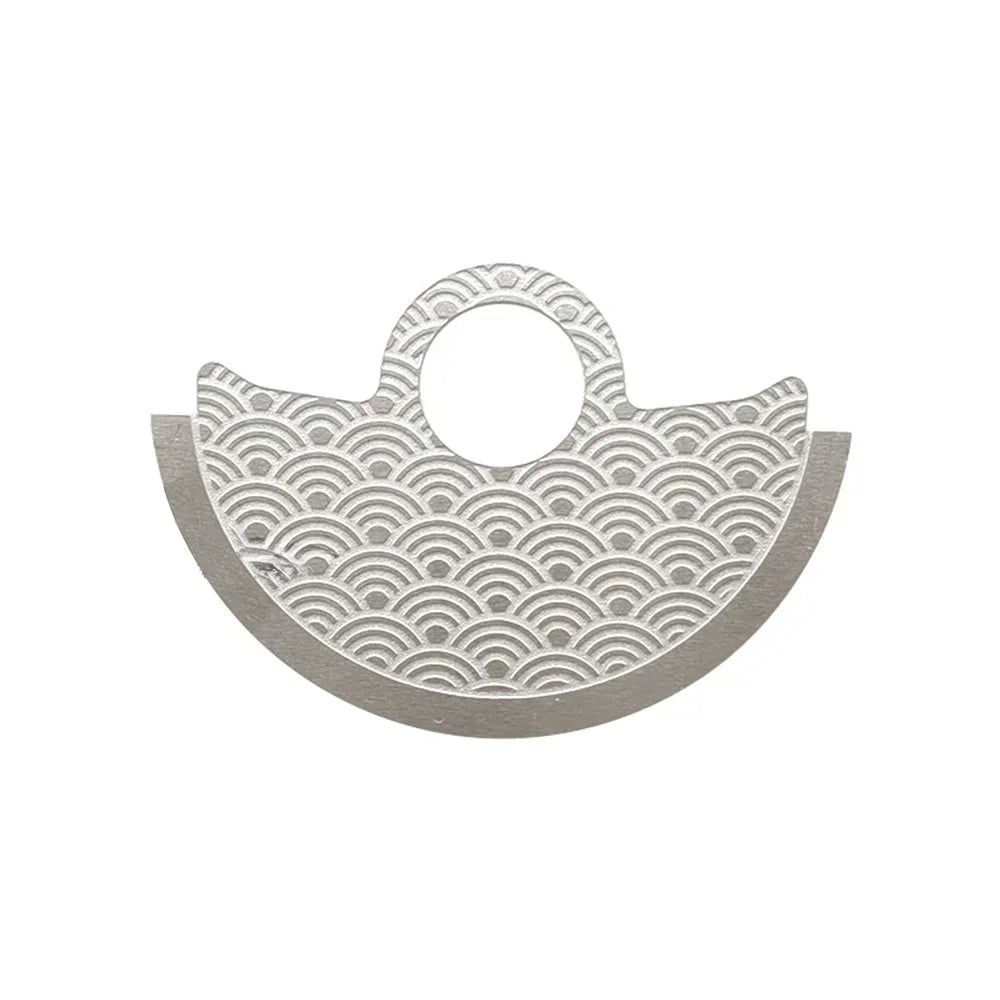 Automatic Watch Rotor Metal Guard - Wavy Pattern Replacement Part for NH35 NH36 4R35 4R36 7S Movements & SKX007 Repairs