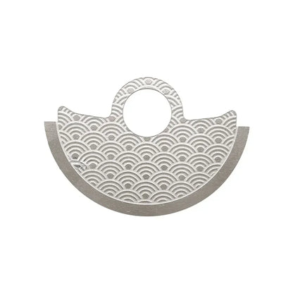 Automatic Watch Rotor Metal Guard - Wavy Pattern Replacement Part for NH35 NH36 4R35 4R36 7S Movements & SKX007 Repairs