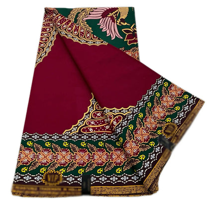 Ankara Wax Print Fabric - 100% Cotton Soft African Pagne Fabric for Dresses & Sewing