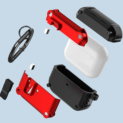 Shockproof Security Lock Cover for AirPods Pro 2 & 3 - Protective Case for AirPods Pro 2nd Gen 2023, AirPods 3 Funda