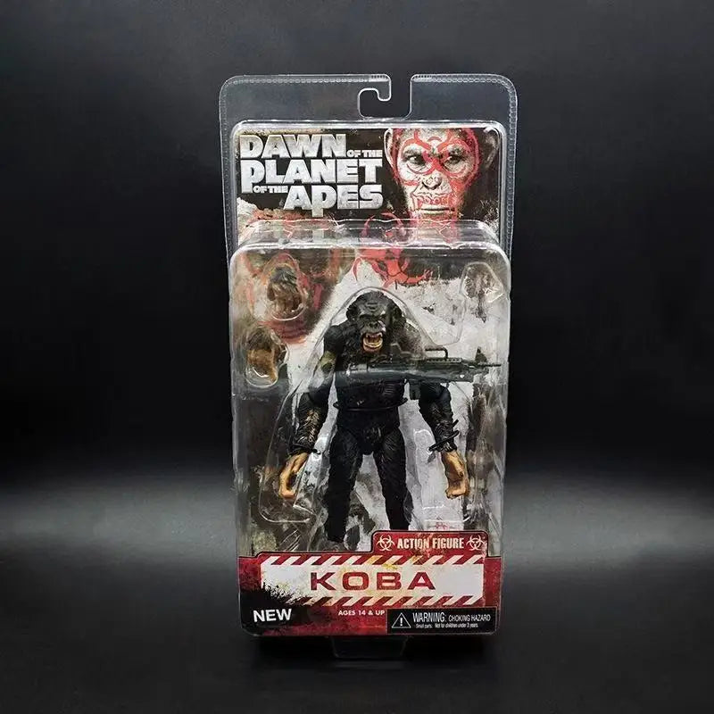 Rise of the Planet of the Apes PVC Figure Collection – Caesar, Koba, Luca & Maurice