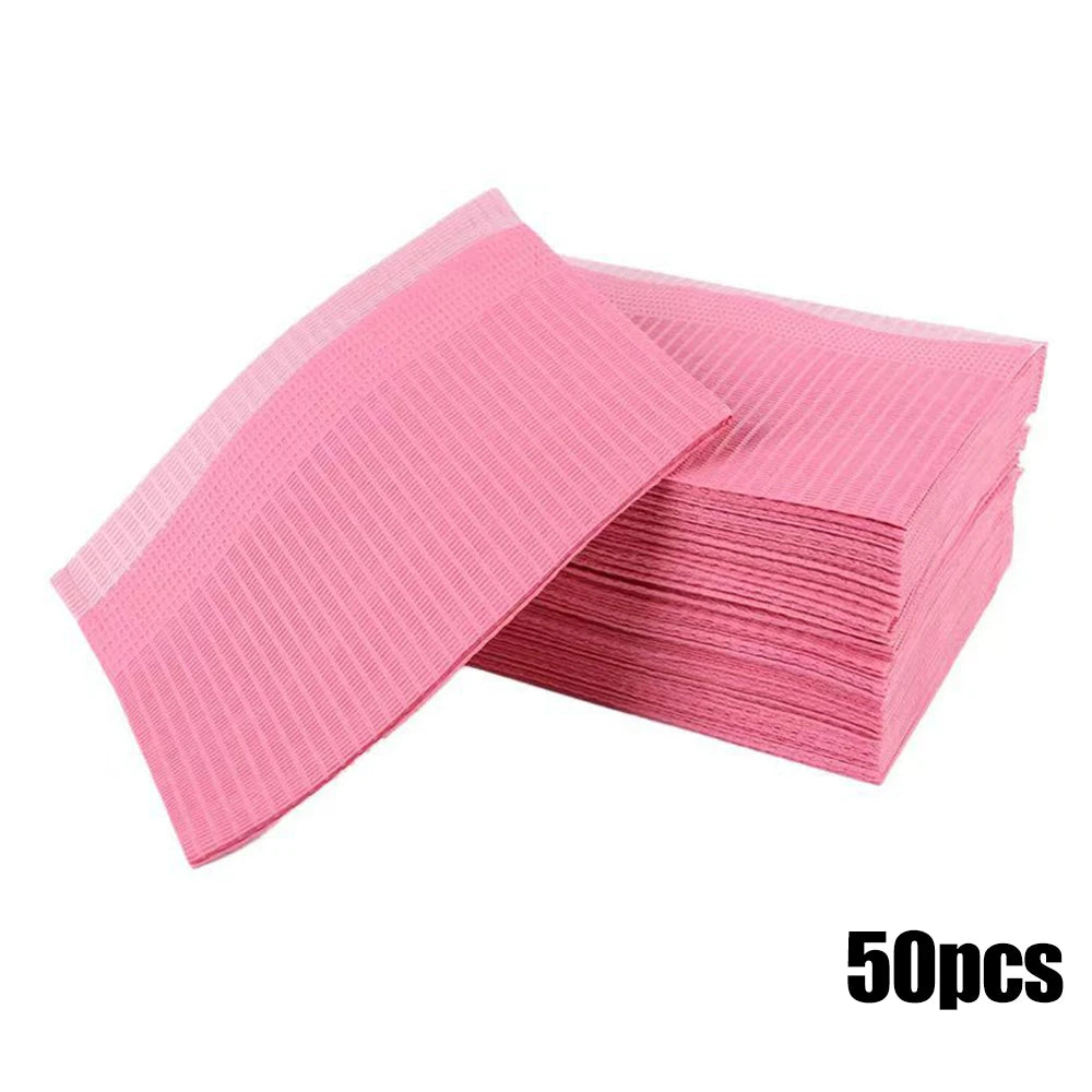 30/50/125PCS Disposable Tattoo & Nail Clean Pads – Waterproof Medical Paper Mats for Eyelash, Grafting & Beauty Tool Accessories