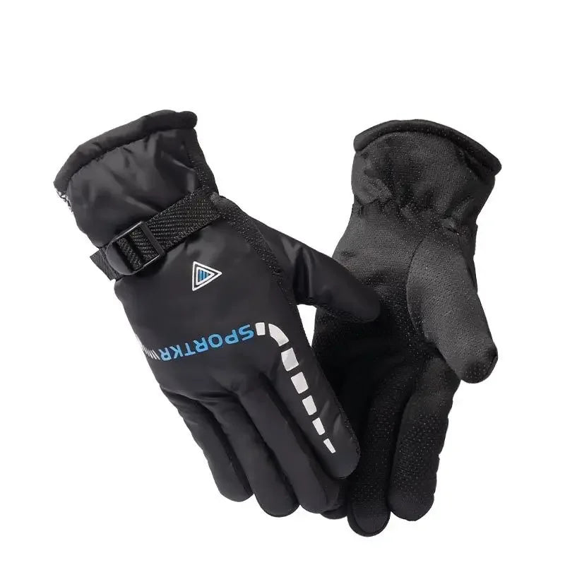 Outdoor Winter Thermal Cycling Gloves – Waterproof, Anti-Slip Ski & Motorcycle Gloves for Men & Women, Warm Sports Gloves
