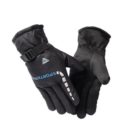 Outdoor Winter Thermal Cycling Gloves – Waterproof, Anti-Slip Ski & Motorcycle Gloves for Men & Women, Warm Sports Gloves