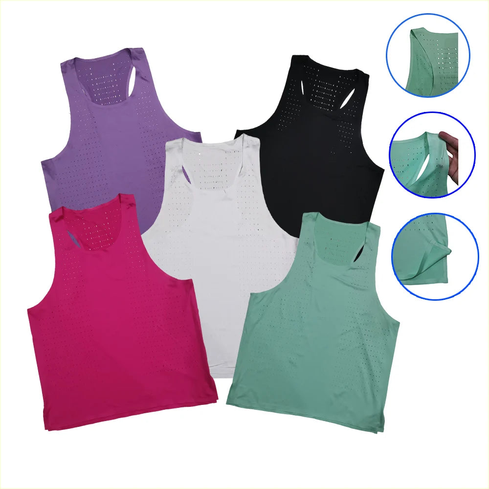 Men’s Athletic Running Tank Top - Sleeveless Performance Shirt for Track, Field & Fitness Training