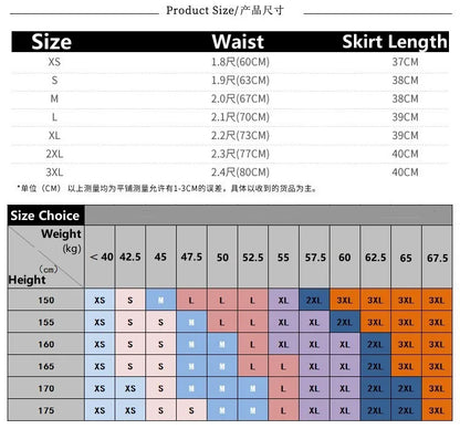 Preppy Pleated Mini Skirt – Elastic Waist Vintage Korean Streetwear for Girls & Students