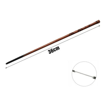 Anime Cosplay Magic Wand - Metal Core Fantasy Toy Prop & Wizard Decoration Accessory