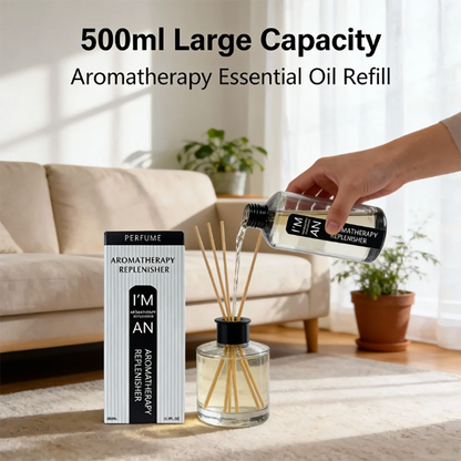 500ml Flameless Aromatherapy Essential Oil – Long-Lasting Hotel Scent Fragrance for Home, Humidifier & Aroma Diffuser Air Freshener Solution