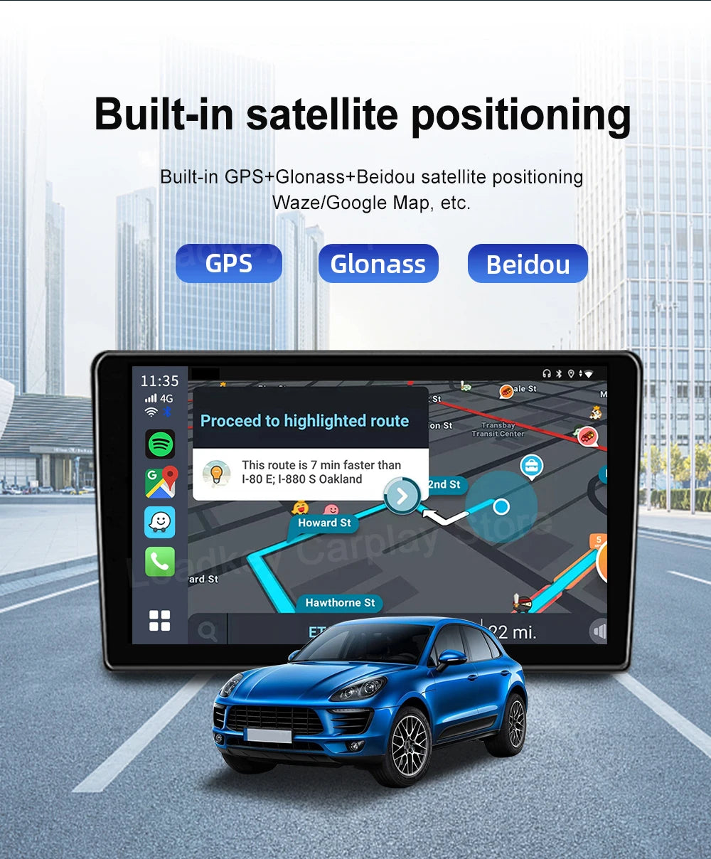 Carlinkit CarPlay AI Box — Qualcomm 6125 8-Core, Android 13, Wireless & Wired CarPlay, Android Auto for OEM Cars