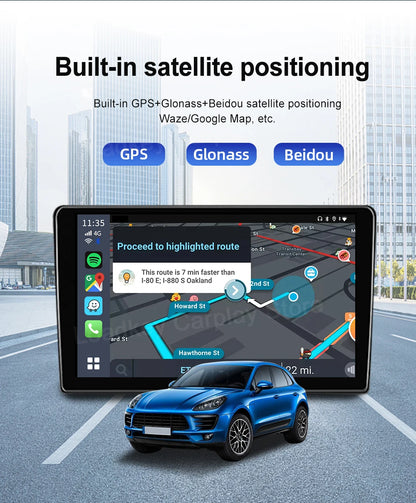 Carlinkit CarPlay AI Box — Qualcomm 6125 8-Core, Android 13, Wireless & Wired CarPlay, Android Auto for OEM Cars