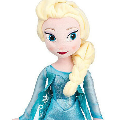 30-50 CM Frozen Anna Elsa Dolls Plush Snow Queen Princess Toy - Soft Stuffed Frozen Toys for Kids, Birthday & Christmas Gift