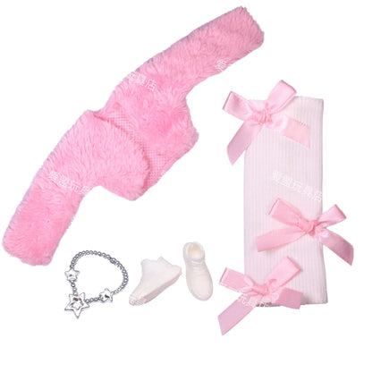 Doll Clothes for 30cm Barbie – Skirt, Outerwear, Pants & Shoes Accessories