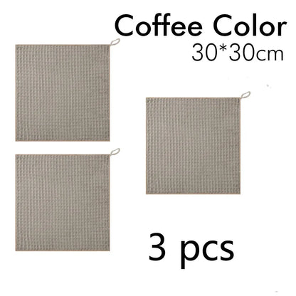 Super Absorbent Barista Towel – Lint-Free Square Coffee Machine Cleaning Cloth