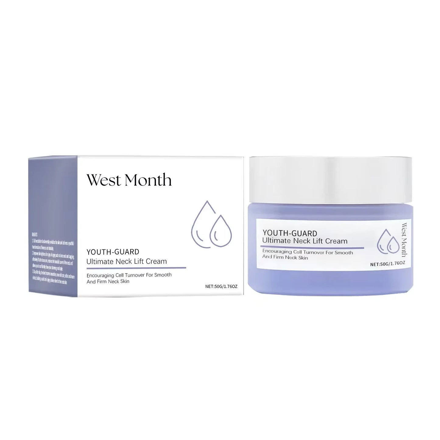 Neck Cream – Tightening, Lifting, Brightening & Nourishing, Smooths Fine Lines, 100% Moisturizer