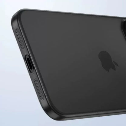 Luxury Ultra-Thin Matte iPhone Case - Translucent Shockproof Cover with Lens Protection for iPhone 13–17 Pro Max & 17 Air