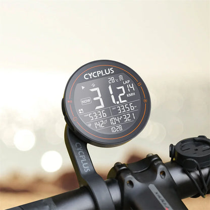 CYCPLUS M2 Wireless Bicycle Computer – ANT+ & Bluetooth GPS Speedometer, Waterproof Bike Cyclocomputer Accessories