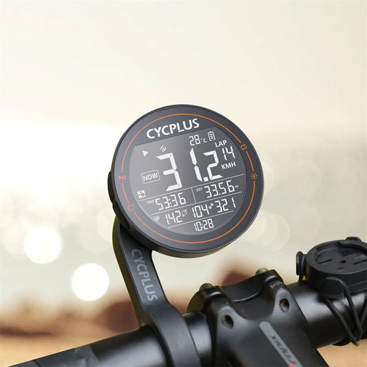 CYCPLUS M2 Wireless Bicycle Computer – ANT+ & Bluetooth GPS Speedometer, Waterproof Bike Cyclocomputer Accessories