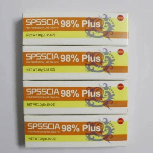 98% SPSSCIA Tattoo Cream – 10g Aftercare for Permanent Makeup, Microblading Eyebrows & Lips