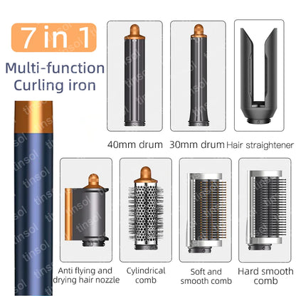 7-in-1 Multifunctional Hair Styling Set – Curling Iron, Hair Dryer & Straightener for Salon-Quality Home Styling