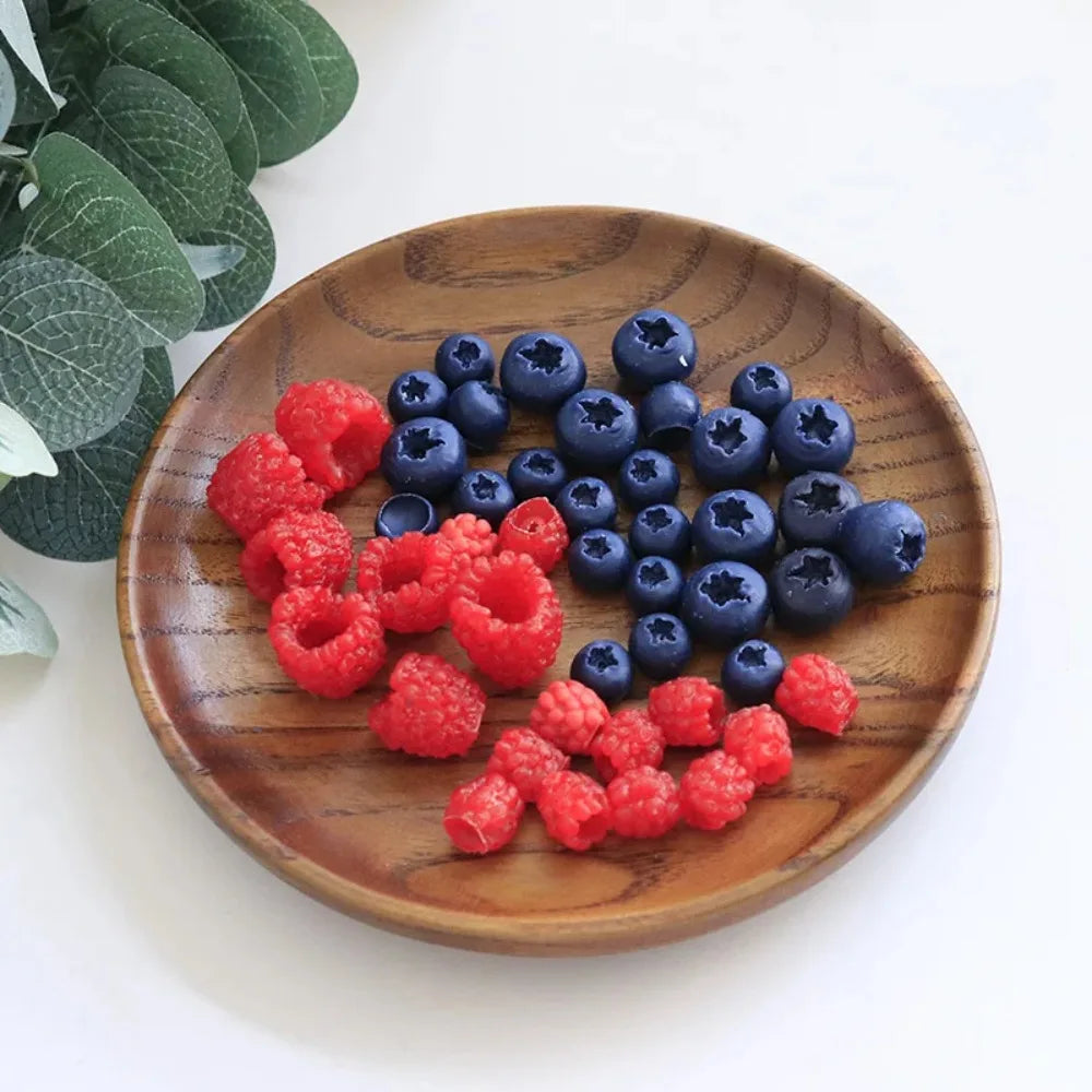 3D Fruit Candle Silicone Mold – Blueberry & Raspberry DIY Chocolate & Baking Craft Mold