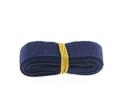 5M Canvas Ribbon Belt 25mm — Cotton Polyester Webbing Strap for Bag, Knapsack, and Sewing Accessories