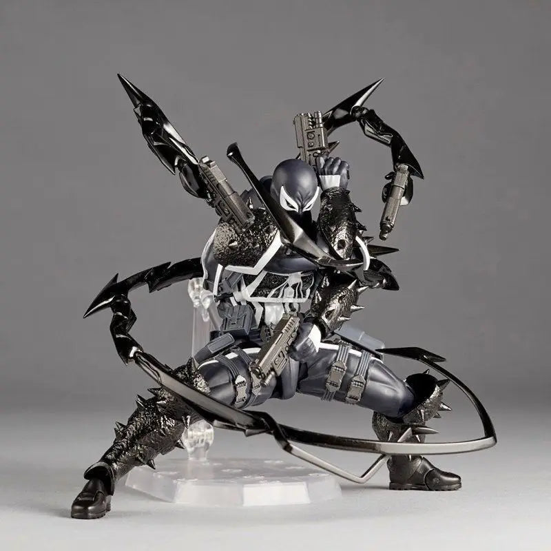 Venom Revoltech Amazing Yamaguchi Figure — Agent Venom Anime Model Collection, Eugene Thompson Collectible Gift