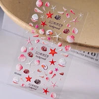 5D Macaron Nail Stickers - Embossed Flower, Fruit, Bear & Rabbit Charms for Summer DIY Manicure Decoration