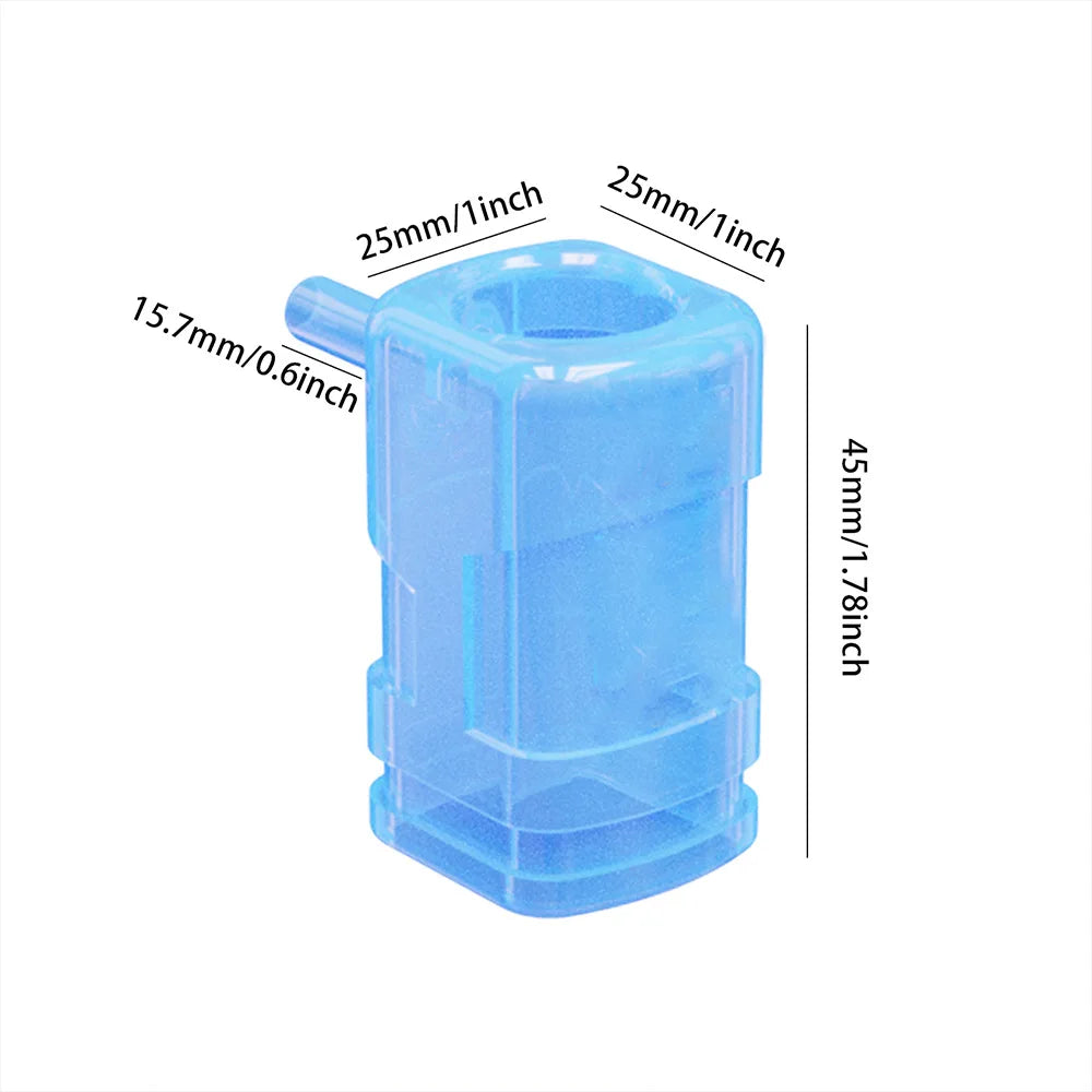 Disposable Tattoo Needle Cleaner Nozzle – Silicone Automatic Washing Head Accessories for Tattoo Machine Needle Cleaning Tool