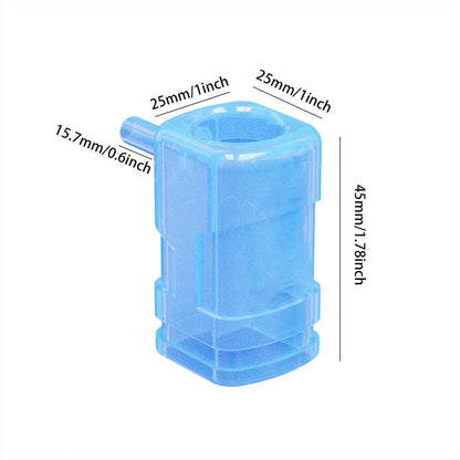 Disposable Tattoo Needle Cleaner Nozzle – Silicone Automatic Washing Head Accessories for Tattoo Machine Needle Cleaning Tool