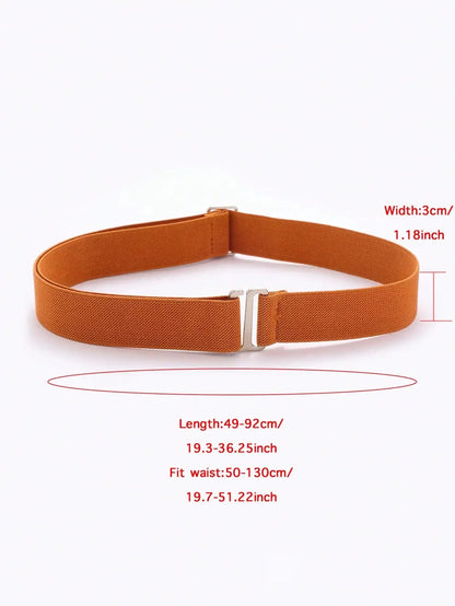 Women’s Adjustable Elastic Pants Belt – Comfortable One-Size Anti-Slip Waistband, Fits Most