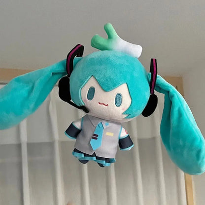 15cm Hatsune Miku Plush Toy – Kawaii Kagamine Len & Rin Stuffed Doll Collection, Perfect Kid Gift Ornament