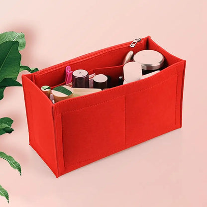 Felt Insert Liner Pouch — Handbag & Tote Bag Organizer for LV Onthego, Internal Purse Storage Accessory