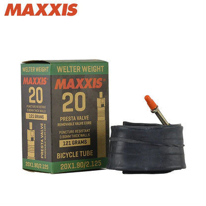 MAXXIS Bicycle Inner Tube - Presta & Schrader Valve for 20, 24, 26, 27.5, 29 Inch & 700C Bikes