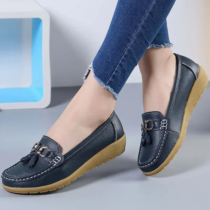 Women’s Slip-On Loafers – Casual Ballet Flats & Moccasins, Flat Shoes for Women, Comfortable Sneakers ( Zapatos Mujer )