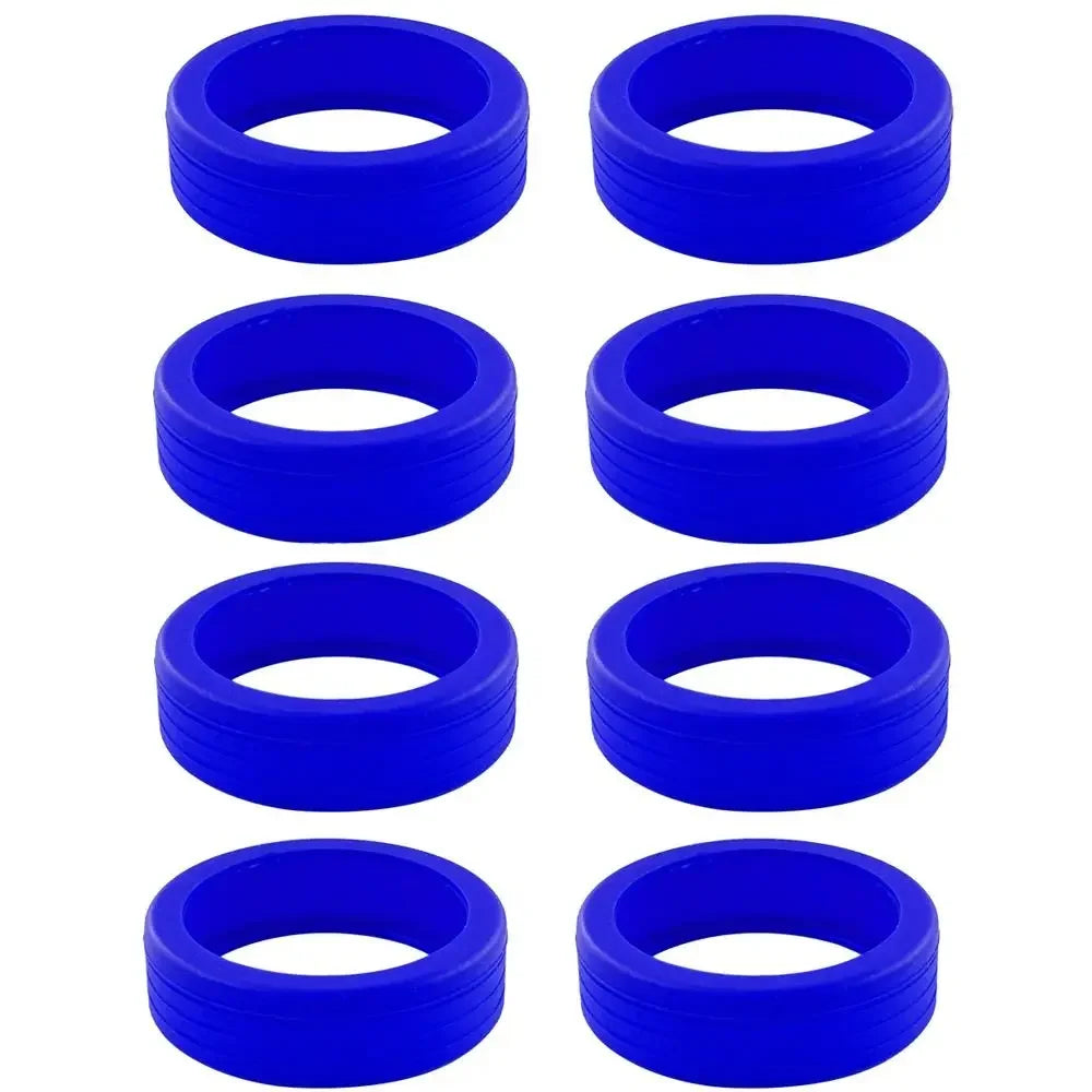 4/8PCS Travel Luggage Wheel Protectors — Noise-Reducing Caster Covers for Suitcase Trolley Boxes