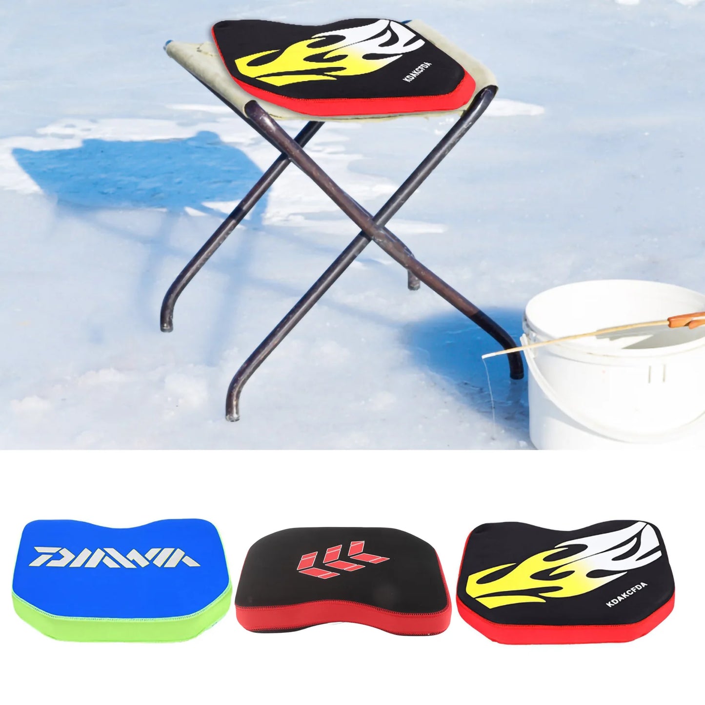 New Thickened Kayak Boat Cushion – 3 Colors, Padded Seat for Canoe, Fishing Boat & Rowing Chairs