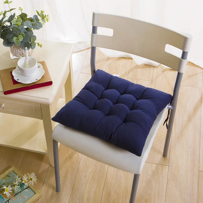 2pcs Thick Comfortable Chair Cushion - Non-Slip Seat Pad for Home Office & Dining Chairs