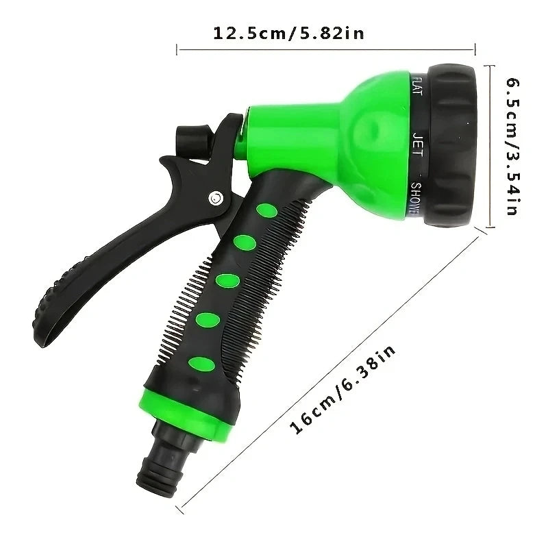 High-Pressure 7-Mode Water Spray Gun – Adjustable Hose Nozzle for Car Wash, Garden Watering & Multifunction Irrigation Sprayer