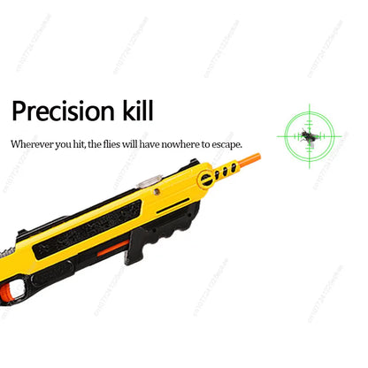 Fly and Mosquito Gun 3.0, Salt Gun Shotgun for Adults and Kids, Pest Control Toy, Perfect Children's Day Gift