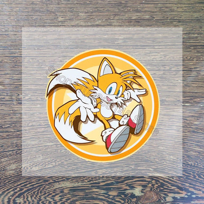 Sonic Cartoon Iron-On Patches – DIY Heat Transfer Anime Stickers for Clothing & Custom T-Shirts