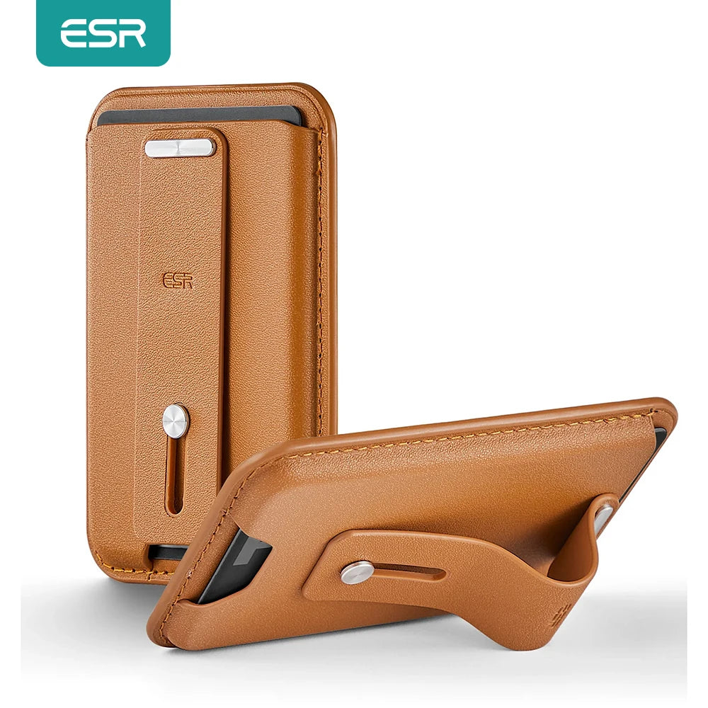 ESR MagSafe Wallet with Find My — Strong Magnetic 5-Card Holder for iPhone 16/15/14/13/12 Series