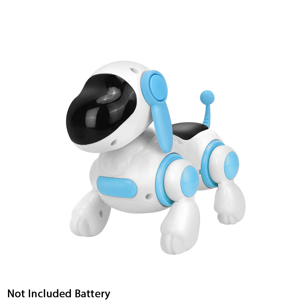 Smart Interactive Robotic Dog Toy - Walking, Singing, Lights & Music Educational Toy for Kids