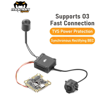 Diatone MAMBA F405MK2 Betaflight Flight Controller with F55A 55A 3–6S ESC for RC FPV Racing Drone System